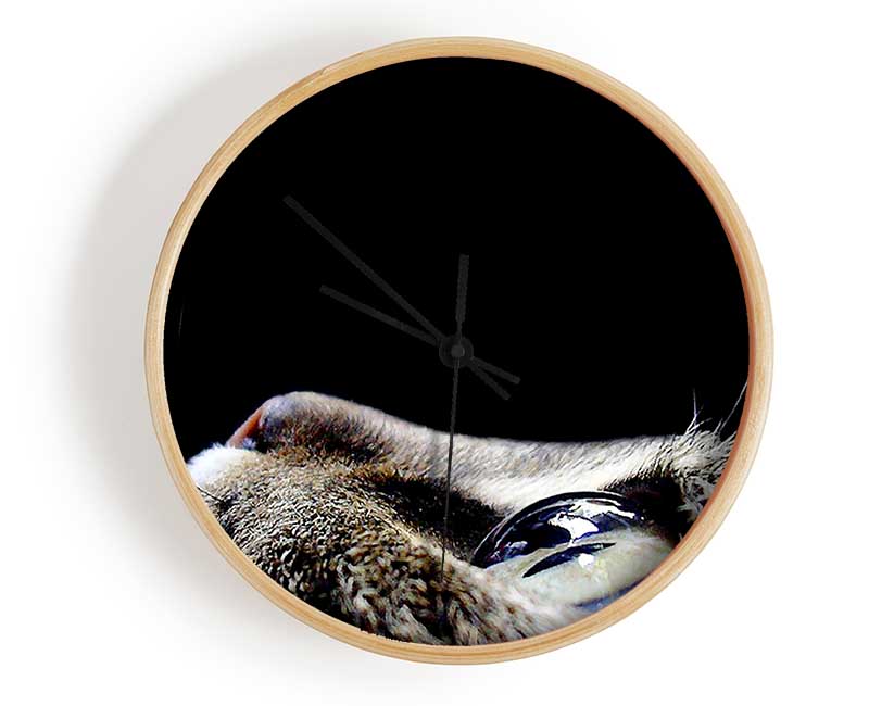 Cat Eyes Clock - Wallart-Direct UK