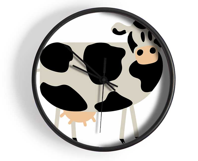 Cow Stare Clock - Wallart-Direct UK