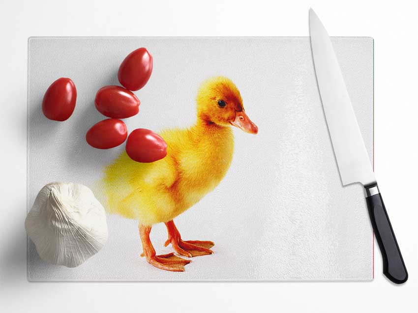 Duckling Glass Chopping Board