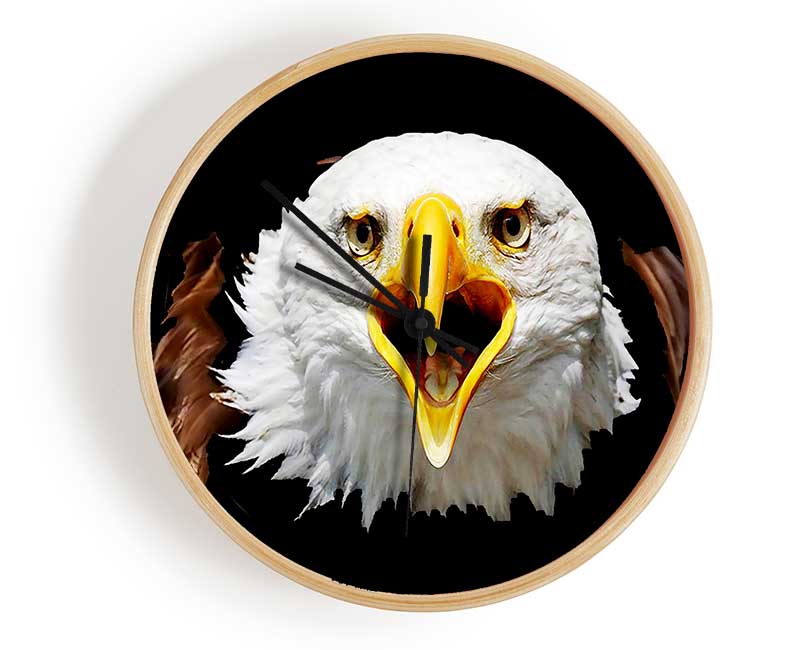 Eagle Talk Clock - Wallart-Direct UK