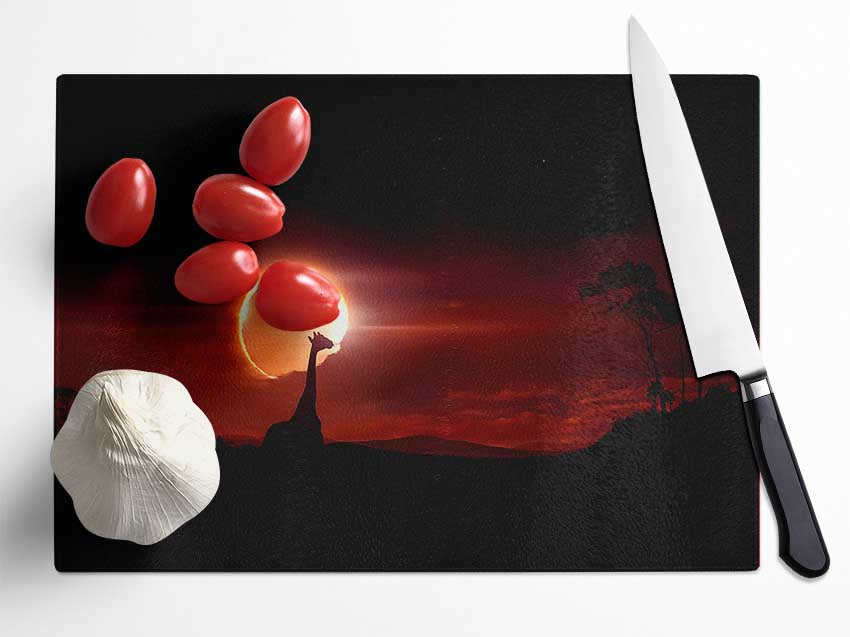 Eclipse Glass Chopping Board