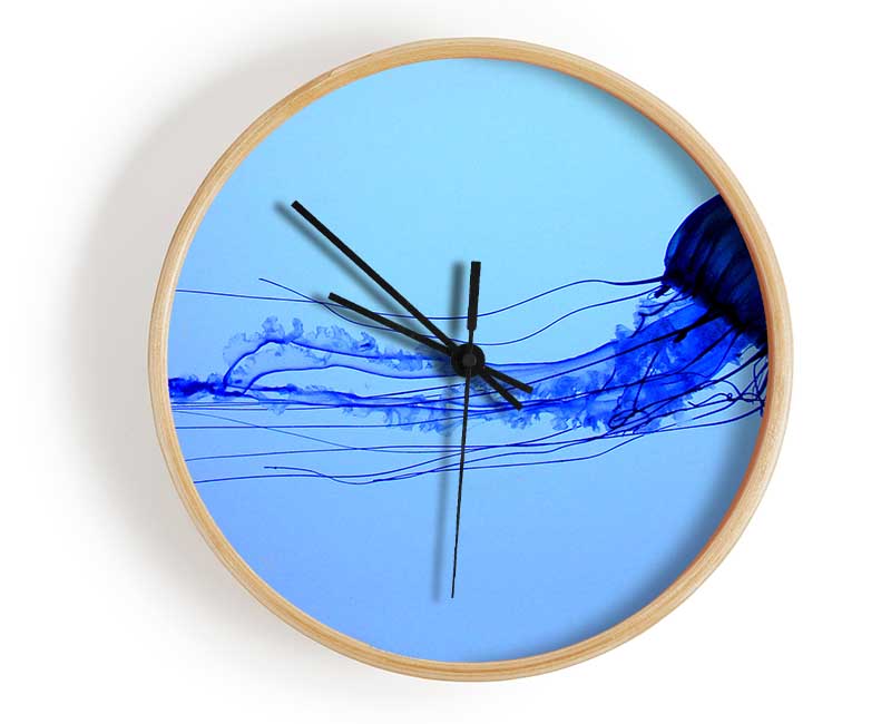 Elegant Jellyfish Clock - Wallart-Direct UK