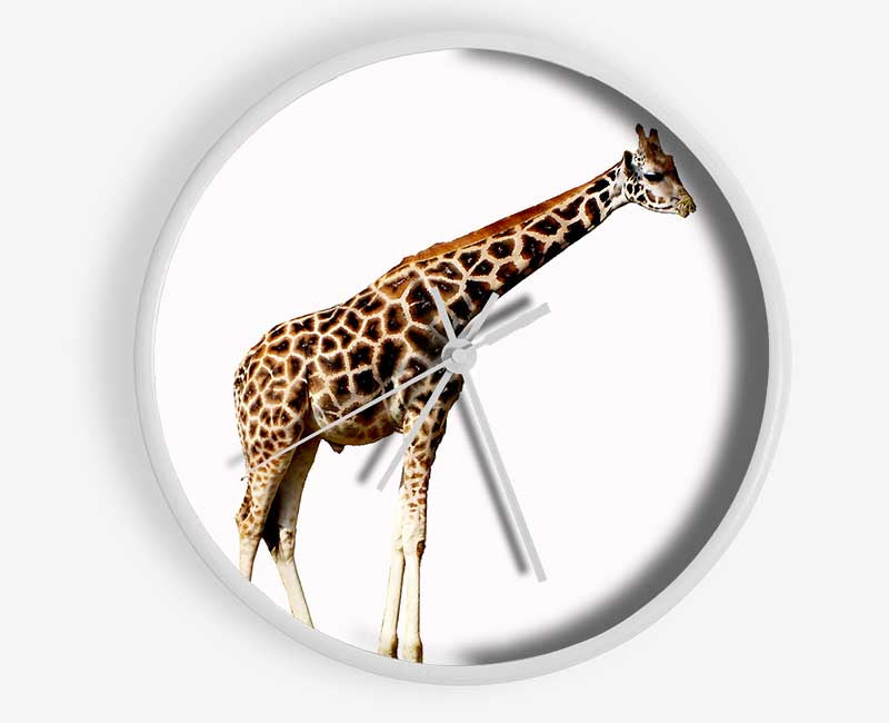 Giraffe Neck Clock - Wallart-Direct UK