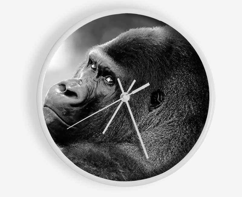 Gorilla Face Clock - Wallart-Direct UK