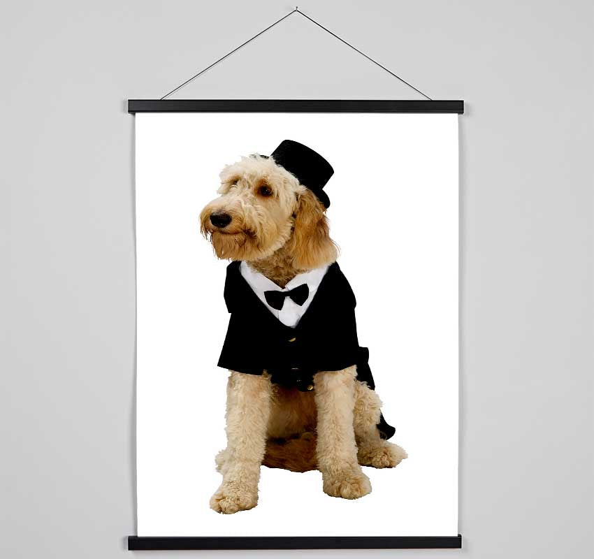 Groom Dog Hanging Poster - Wallart-Direct UK