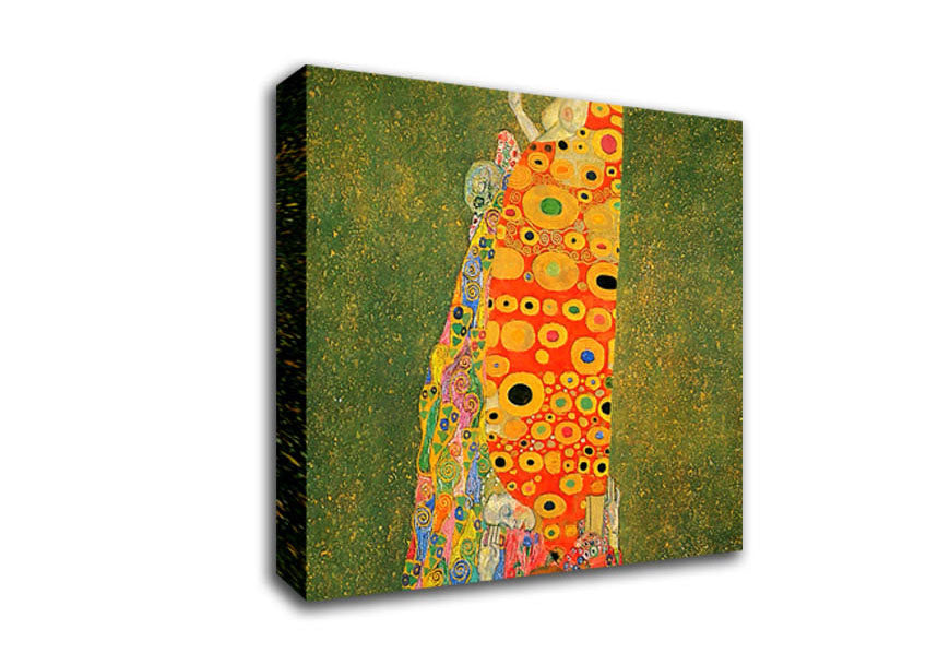 Picture of Klimt Abandoned Hope Square Canvas Wall Art