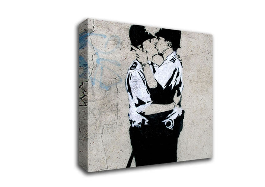 Picture of Bent Coppers Original Square Canvas Wall Art