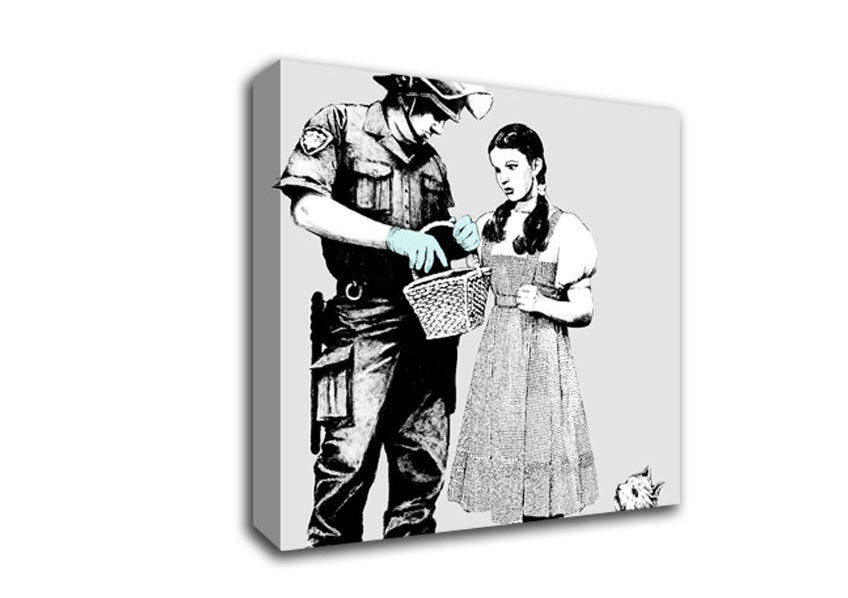 Picture of Dorothy Lost Square Canvas Wall Art