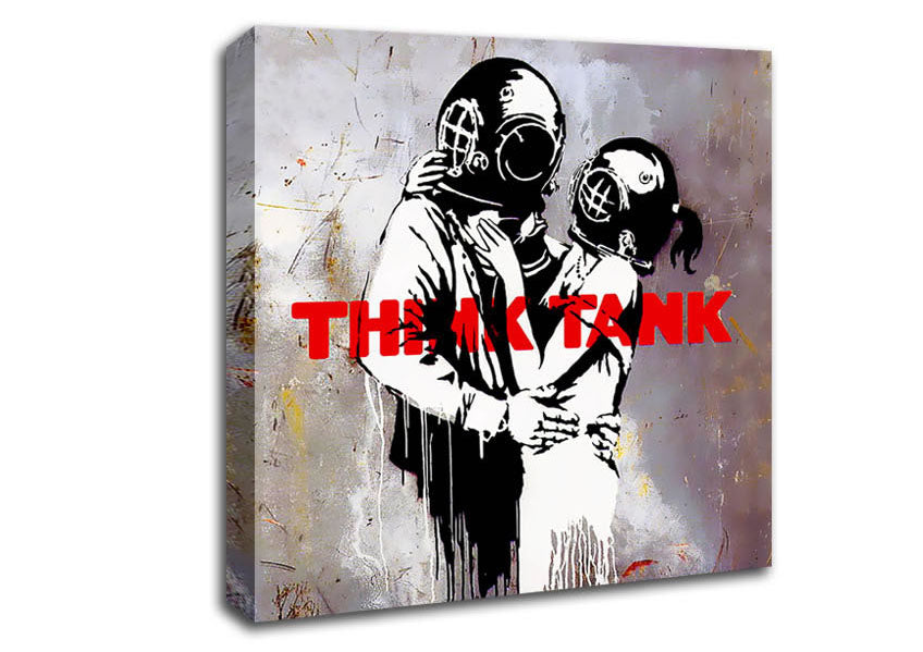 Picture of Think Tank Square Canvas Wall Art