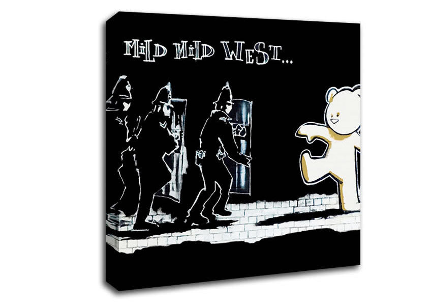 Picture of The Mild Mild West Square Canvas Wall Art