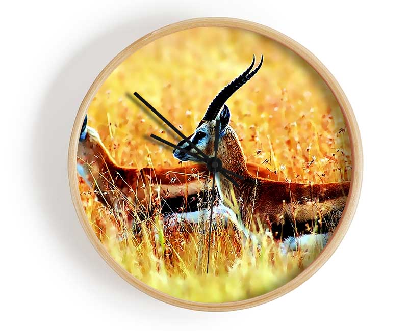 In The Wild Clock - Wallart-Direct UK