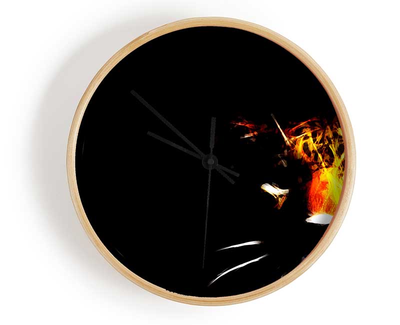 Jaguar Blaze Clock - Wallart-Direct UK