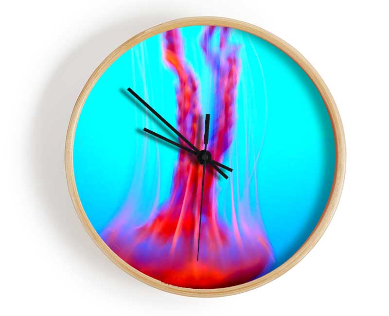 Jellyfish Movement Clock - Wallart-Direct UK