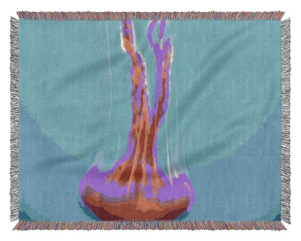 Jellyfish Movement Woven Blanket