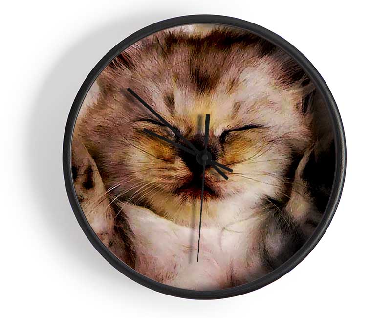 Kitten Love Clock - Wallart-Direct UK