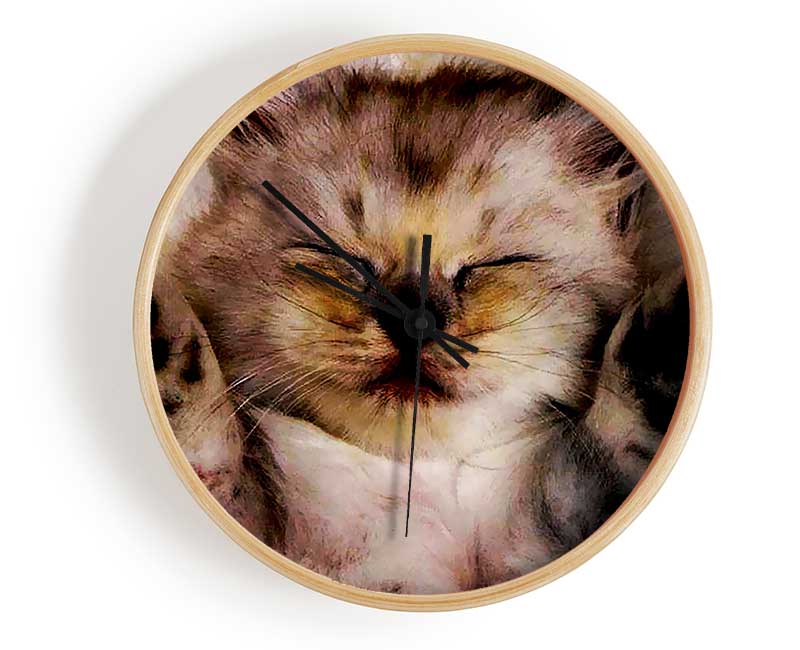 Kitten Love Clock - Wallart-Direct UK