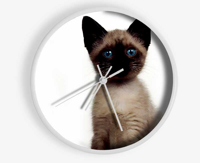 Kitten Mischief Clock - Wallart-Direct UK