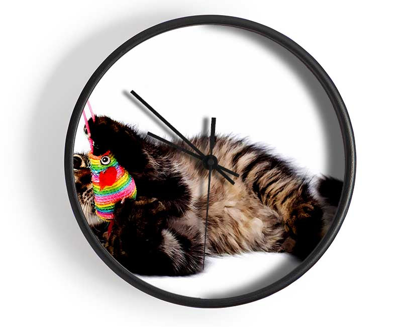 Kitten Play Clock - Wallart-Direct UK