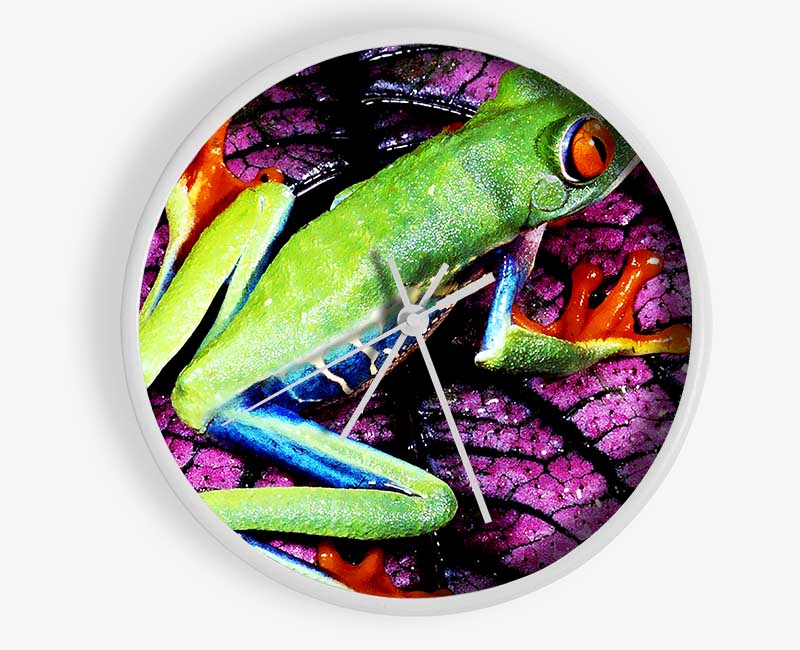 Leap Frog Clock - Wallart-Direct UK