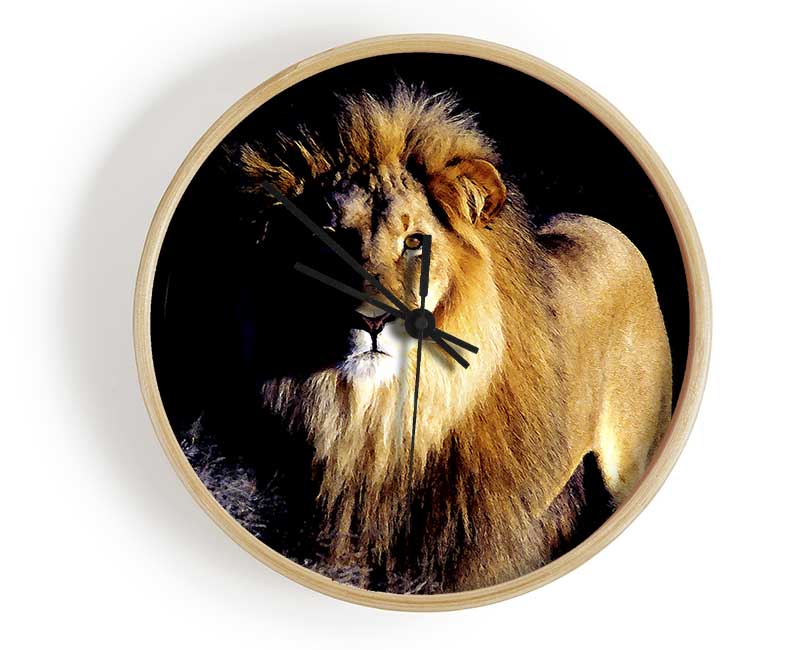 Lion Watch Clock - Wallart-Direct UK