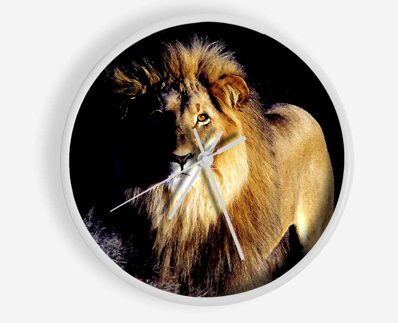 Lion Watch Clock - Wallart-Direct UK