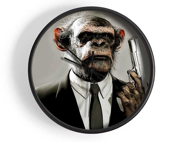 Monkey Business Clock - Wallart-Direct UK