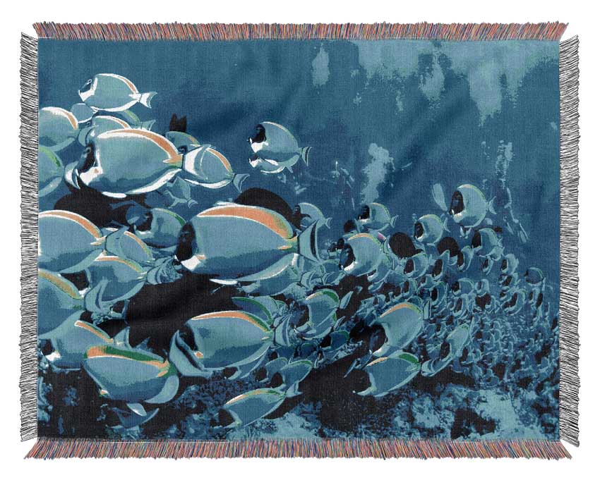 Ocean Fun Woven Blanket