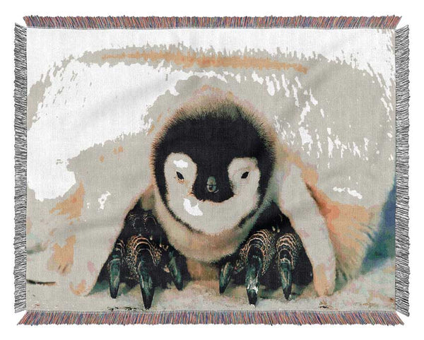 Penguin Love Woven Blanket