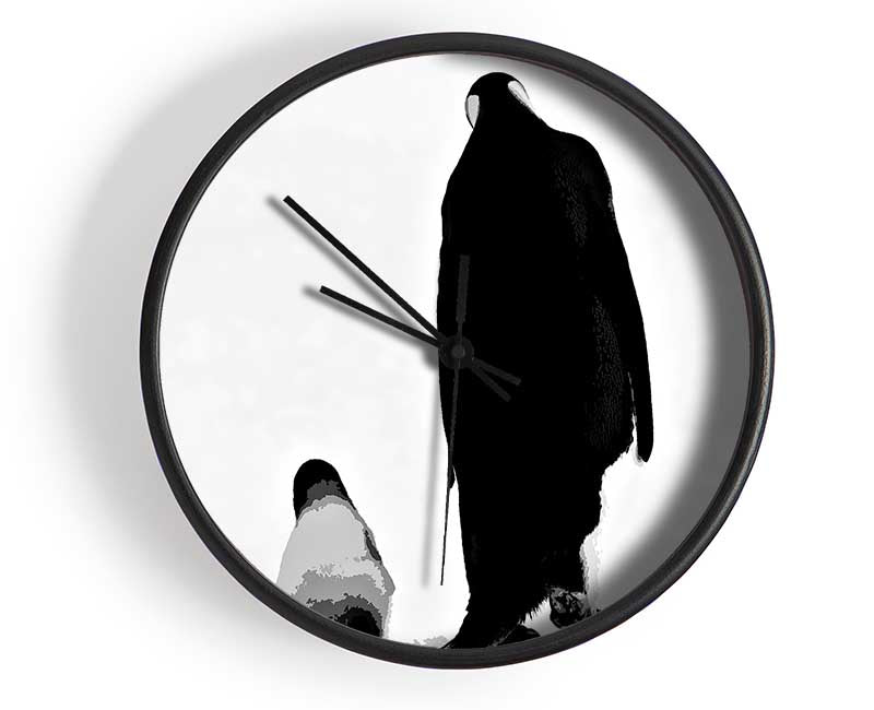 Penguin Clock - Wallart-Direct UK