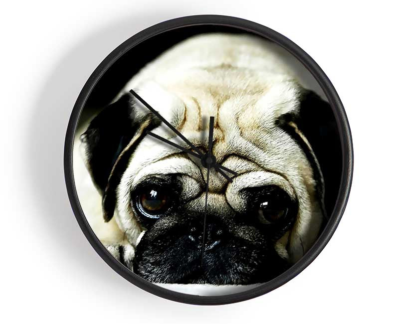 Pug Clock - Wallart-Direct UK