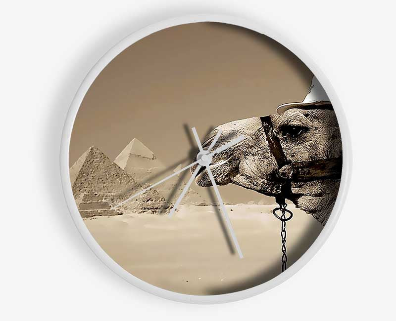 Pyramid Camel Clock - Wallart-Direct UK