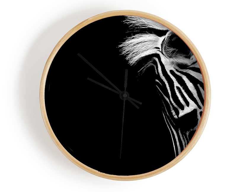 Sad Zebra Clock - Wallart-Direct UK