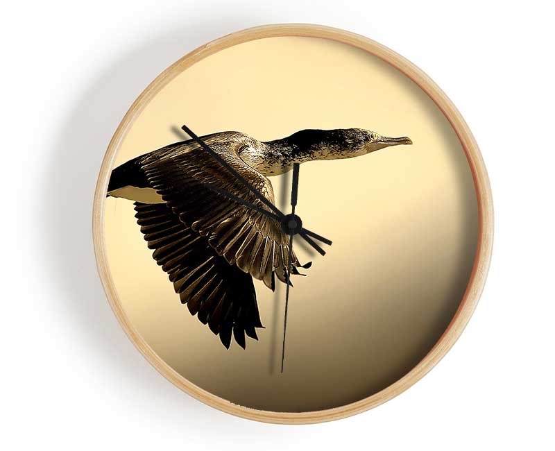 Shag Bird Clock - Wallart-Direct UK