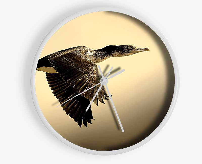 Shag Bird Clock - Wallart-Direct UK