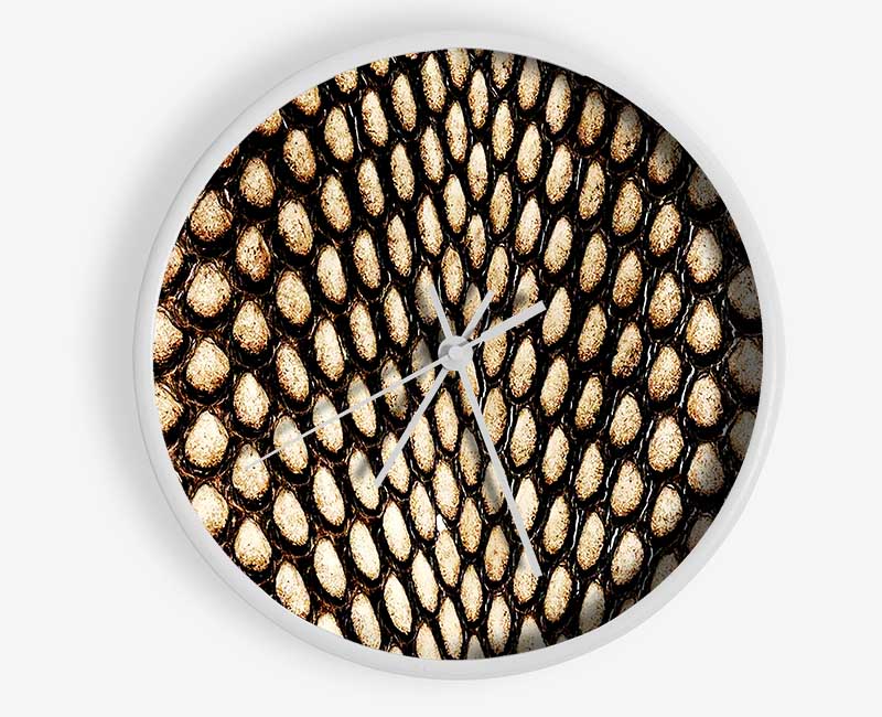 Snake Scales Clock - Wallart-Direct UK