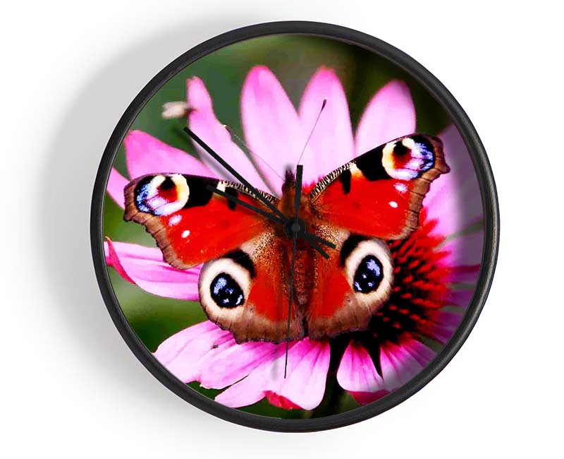 Symmetrical Butterfly Clock - Wallart-Direct UK