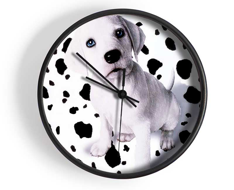 Wheres My Spots Dalmatian Clock - Wallart-Direct UK