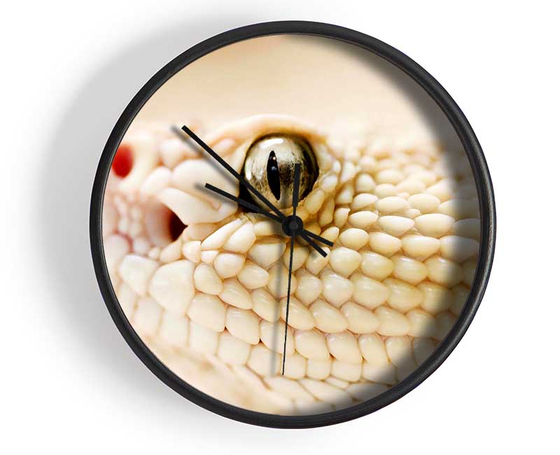 White Snake Clock - Wallart-Direct UK