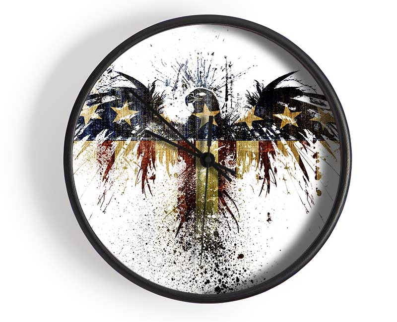 American Eagle 2 Clock - Wallart-Direct UK