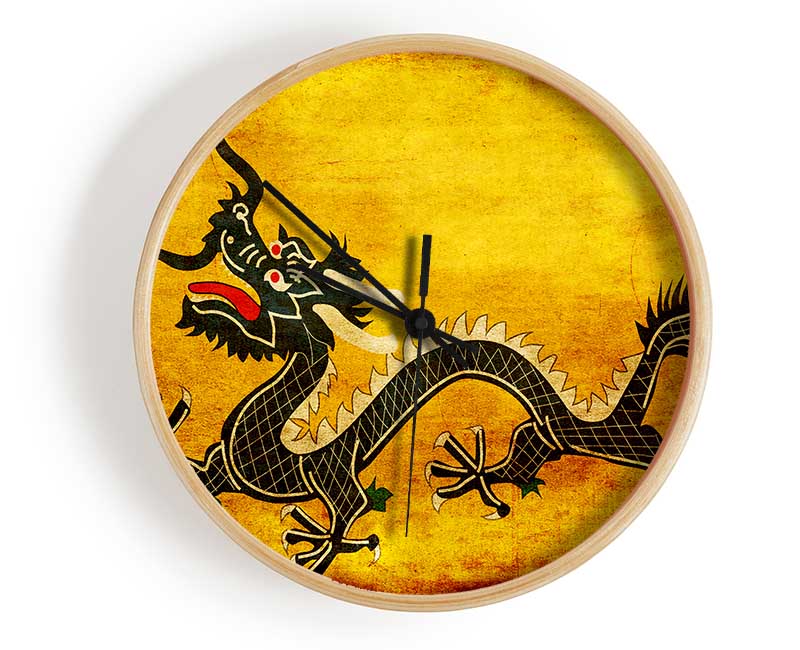 Manchu Dragon Ming Dynasty Clock - Wallart-Direct UK