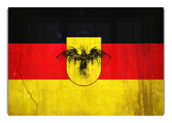 German Flag Eagle