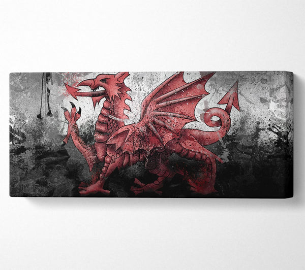 Welsh Dragon Grunge