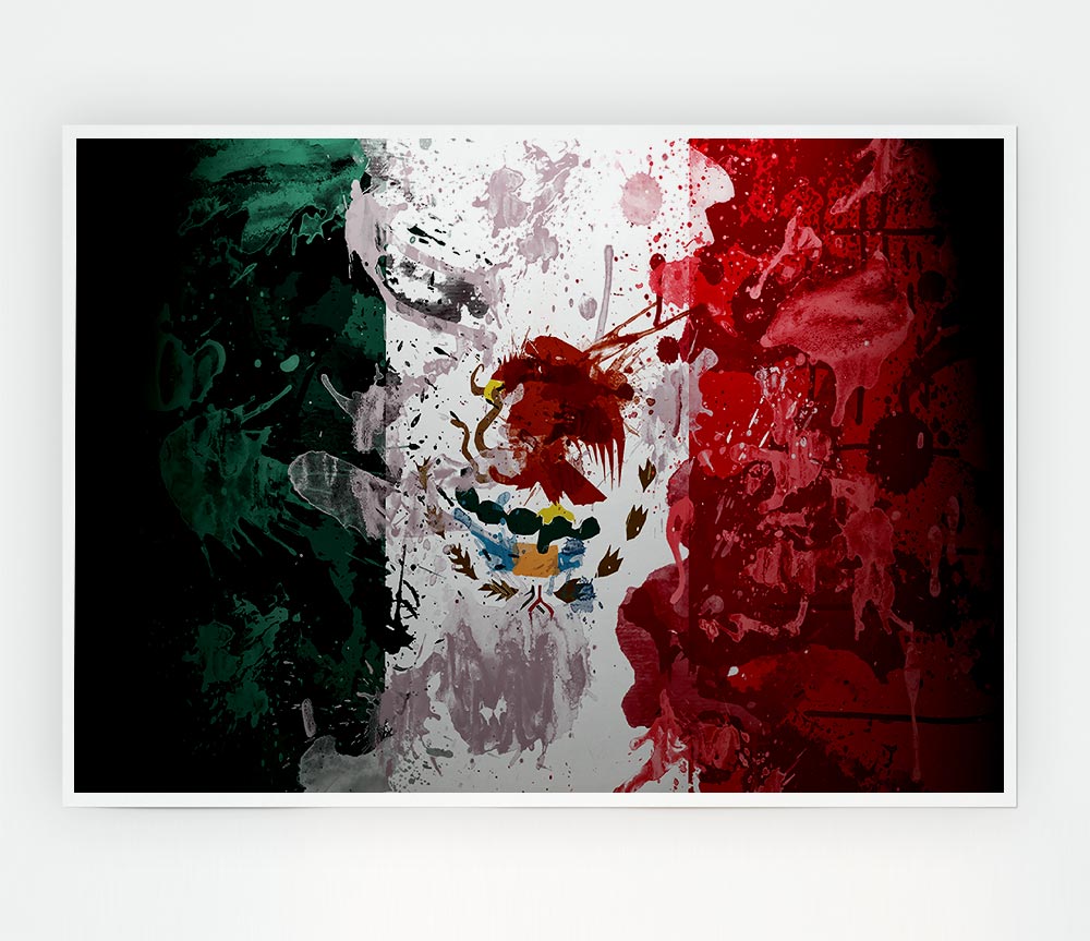 Italian Colours Print Poster Wall Art