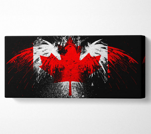 Canadian Eagle Flag