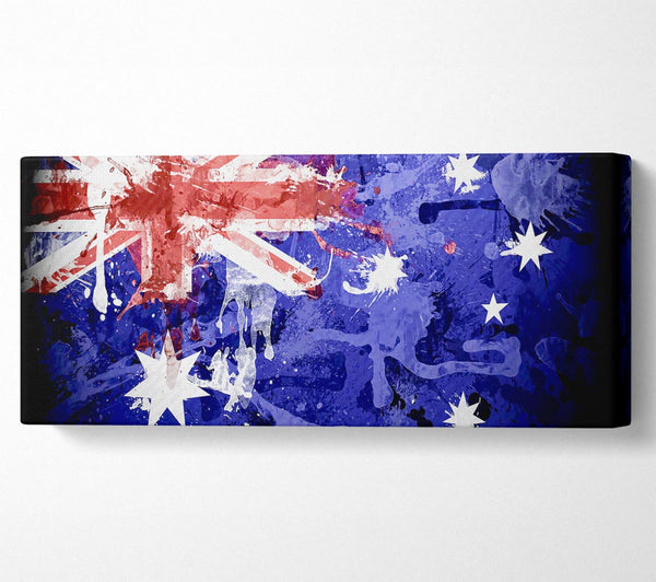 Australian Grunge National Flag