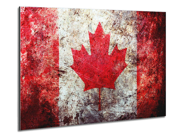 Canada Flag Grunge