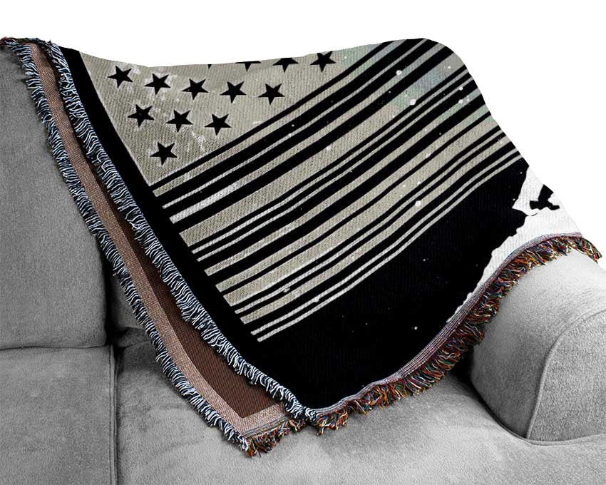 Barcode Pirates Woven Blanket