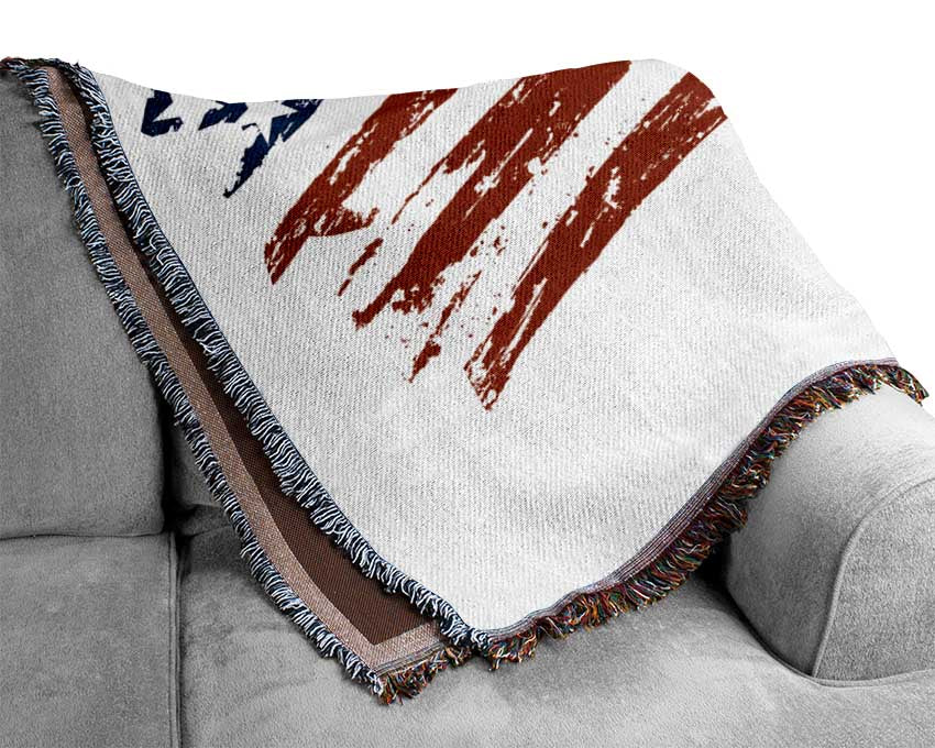 Eagle Freedom Woven Blanket