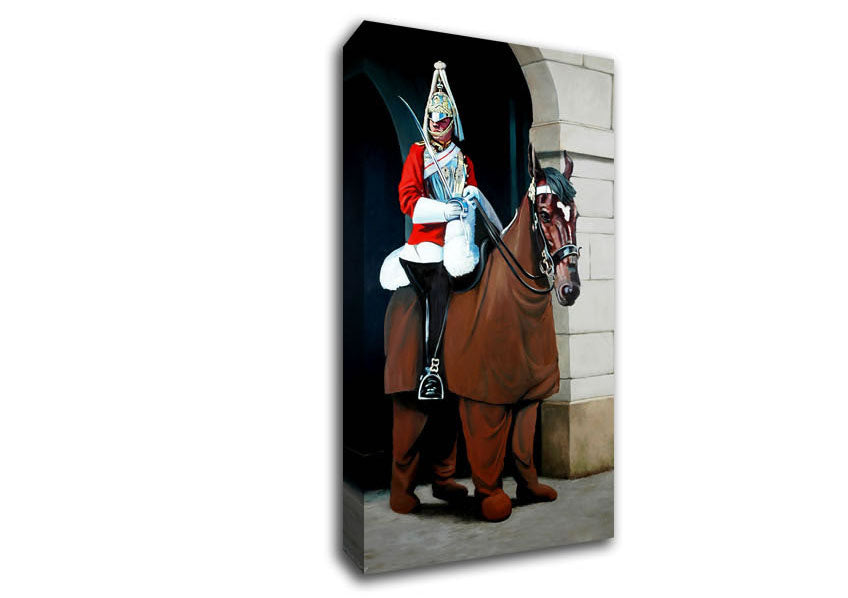 Picture of The Queens Guards Wide Canvas Wall Art