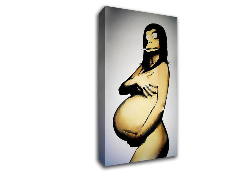 Picture of The New Age Mona Lisa Wide Canvas Wall Art